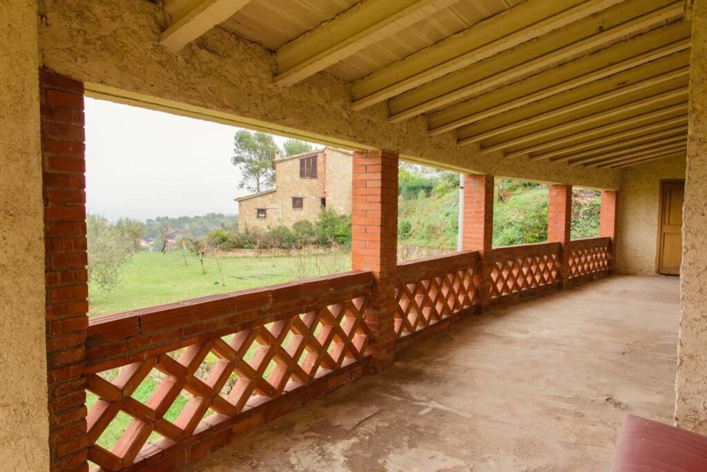 Masia Can Castanyola Marganell Esterno foto